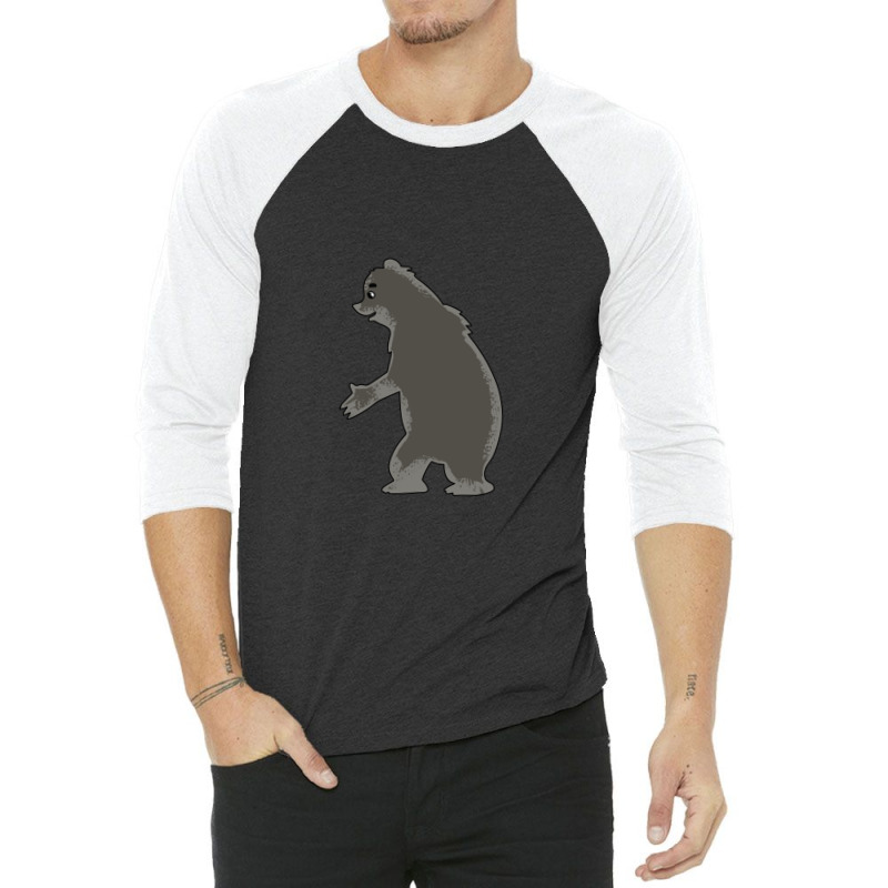 Eating Bear Cartoon Animals Causes Pandemics T-shirts Collection With  3/4 Sleeve Shirt by saterseim | Artistshot