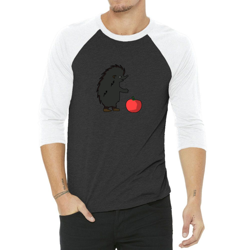 Eating Hedgehog Cartoon Animals Causes Pandemics T-shirts Collection W 3/4 Sleeve Shirt | Artistshot