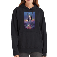 Fa La La La Llama Christmas Lights Snowflakes Cyberpunk Vintage Hoodie | Artistshot