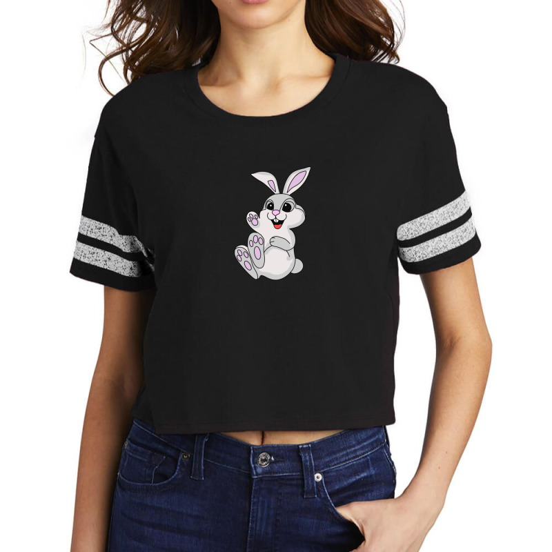 Eating Rabbit Cartoon Animals Causes Pandemics Centaurworld T-shirts C Scorecard Crop Tee | Artistshot