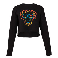 Cute Dog Cropped Sweater | Artistshot