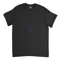 Silhouette Of A Deer Head. Forest Animals. Isolated Classic T-shirt | Artistshot