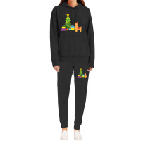 Fa La La La Llama Christmas Lights Snowflakes, Hoodie & Jogger Set | Artistshot