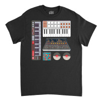 Music Producer Composer Record Electronic Music Synthesizer Classic T-shirt | Artistshot