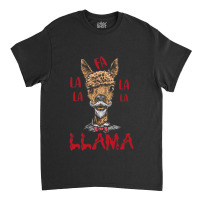 Fa La La La Llama Christmas Santa Classic T-shirt | Artistshot