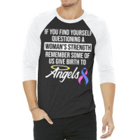 Infant Loss Strength Pregnancy Baby Miscarriage 3/4 Sleeve Shirt | Artistshot