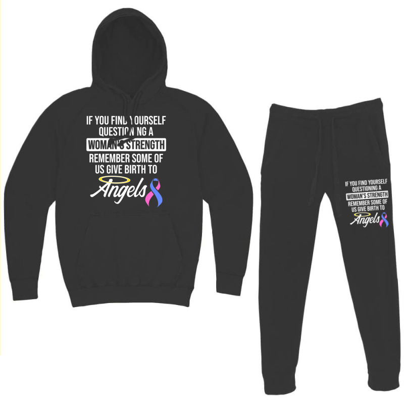 Infant Loss Strength Pregnancy Baby Miscarriage Hoodie & Jogger Set | Artistshot