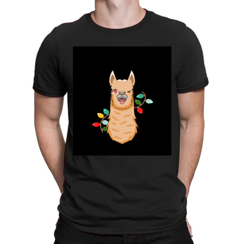 Fa La La La Llama Christmas Santa  Sleeveless Top T-shirt | Artistshot