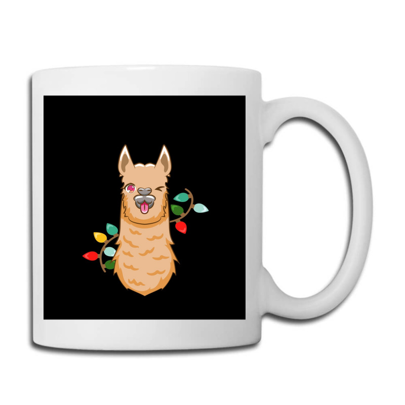 Fa La La La Llama Christmas Santa  Sleeveless Top Coffee Mug | Artistshot