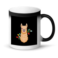 Fa La La La Llama Christmas Santa  Sleeveless Top Magic Mug | Artistshot