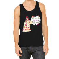 Fa La La La Llama Christmas Santa Tank Top | Artistshot