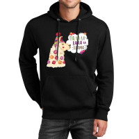 Fa La La La Llama Christmas Santa Unisex Hoodie | Artistshot