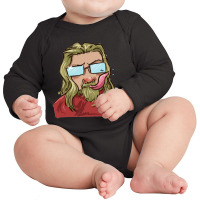 Hubage Lick Classic Long Sleeve Baby Bodysuit | Artistshot