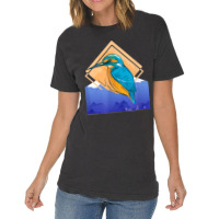 King Fisher Set Over Mountain In Spring Vintage T-shirt | Artistshot