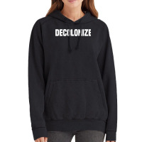 Decolonize Indigenous Native American Education Gift Sweatshirt Vintage Hoodie | Artistshot