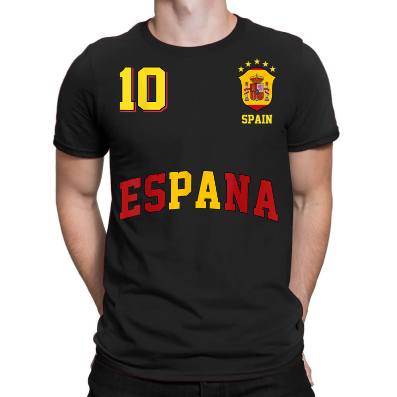 Funny Spain Soccer Jersey Espana Futbol Spanish Football T-shirt | Artistshot