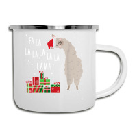 Gift Fa La La La Llama Christmas Lights Snowflakes Llama Christmas For Camper Cup | Artistshot