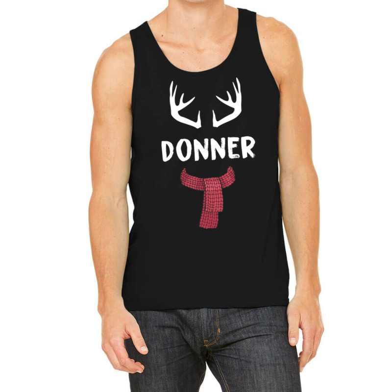 Donner Reindeer Christmas Matching Pjs Group Costume Gift Pullover Tank Top | Artistshot