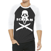 Scream 3/4 Sleeve Shirt | Artistshot