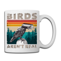 Funny Meme Birds Surveillance Truther Cctv Bird Aren't Real Pullover H Coffee Mug | Artistshot