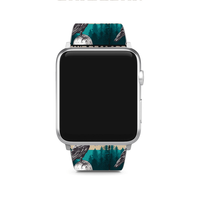 Funny Meme Birds Surveillance Truther Cctv Bird Aren't Real Pullover H Apple Watch Band by cm-arts | Artistshot