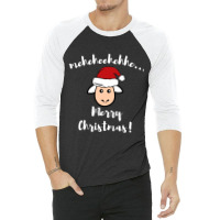 Meheheheh Merry Christmas. 3/4 Sleeve Shirt | Artistshot