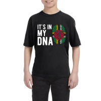 It's In My Dna Dominica Flag Dominican Youth Tee | Artistshot