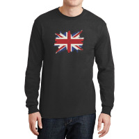 Great Britain Flag Vintage Long Sleeve Shirts | Artistshot