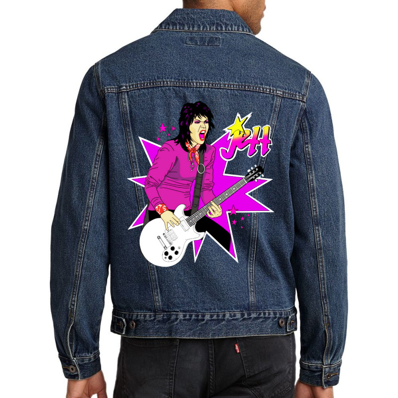 Jett And The Blackhearts Men Denim Jacket | Artistshot