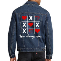 Love Always Wins Men Denim Jacket | Artistshot