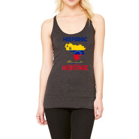 Venezuela Map Venezuela Flag Hispanic Heritage Latin Month T Shirt Racerback Tank | Artistshot