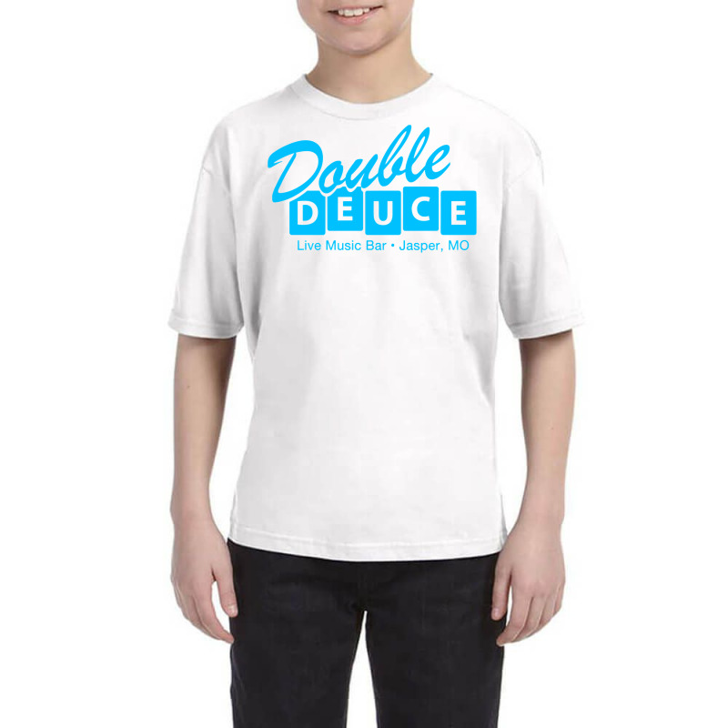 Retro 80s Double Deuce Roadhouse Pullover Hoodie Youth Tee by nejnda | Artistshot