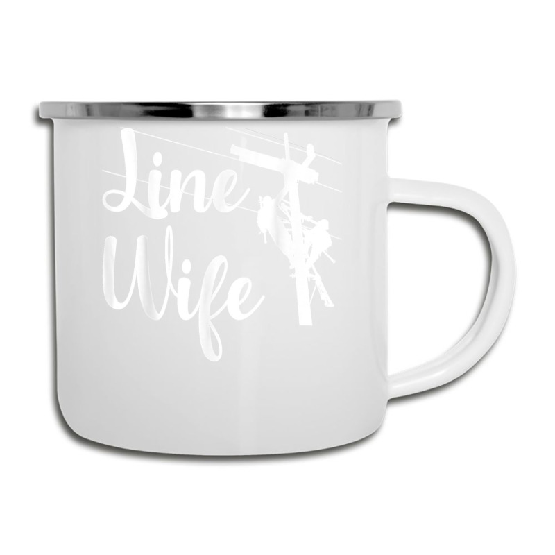 Lineman Wife Lineworker Electrician Girlfriends Camper Cup | Artistshot