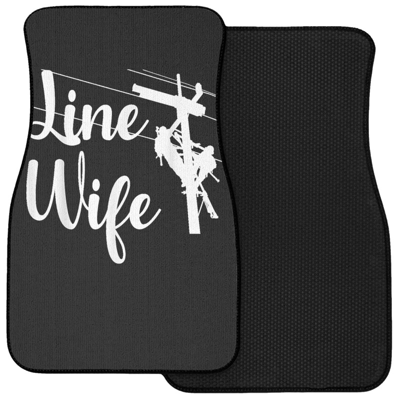 Lineman Wife Lineworker Electrician Girlfriends Front Car Mat | Artistshot