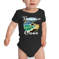 Paradise Cove California Beach Watercolour T Shirt Baby Bodysuit | Artistshot