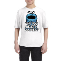 Why You Delete Cookies Random Monster Parody Sarcastic Fun T Shirt Youth Tee | Artistshot