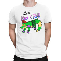 Lets Rock N Roll Croc T-shirt | Artistshot