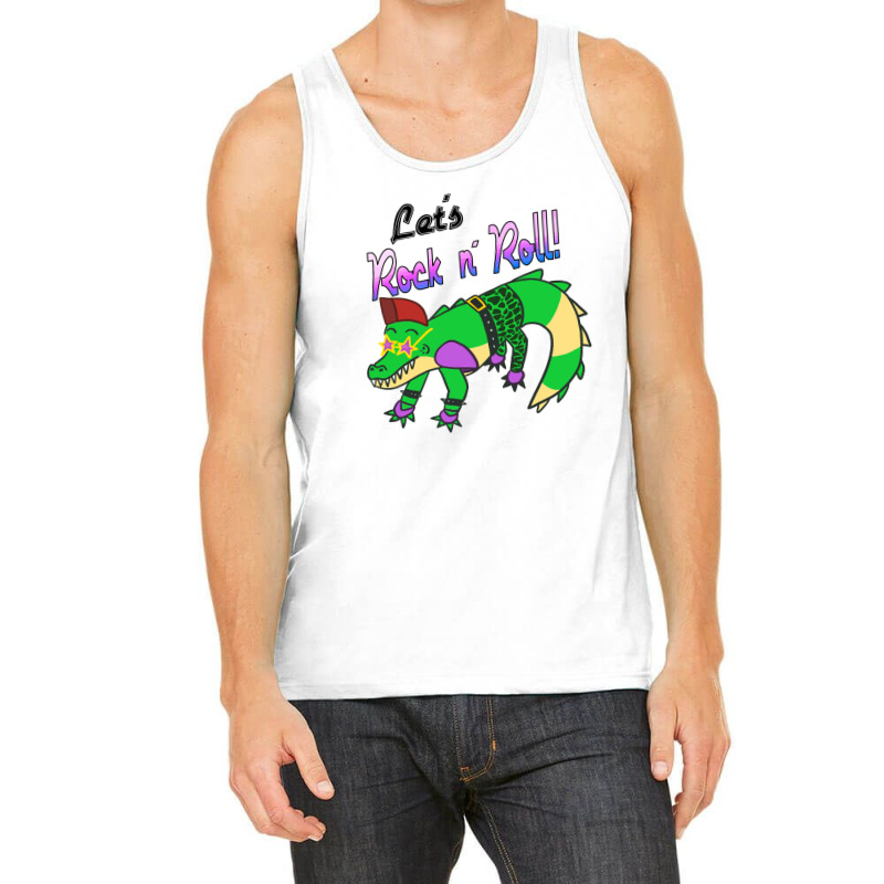 Lets Rock N Roll Croc Tank Top by Wrip1959 | Artistshot