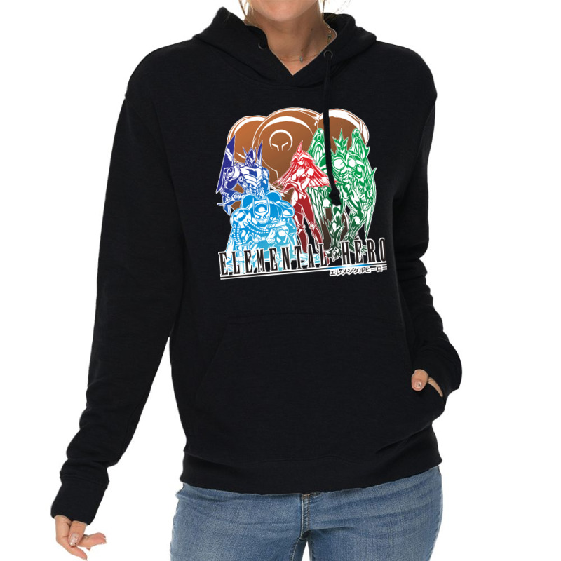 Elemental Hero In Final Fantasy Style Lightweight Hoodie | Artistshot