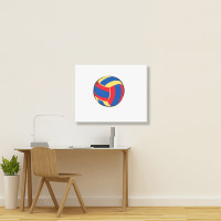 Full Colours Ball Landscape Canvas Print | Artistshot