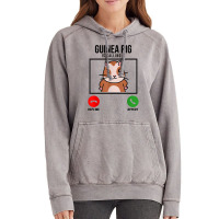 Guinea Pig Is Calling Guine Pig Lover Pig Owner Animals T Shirt Vintage Hoodie | Artistshot