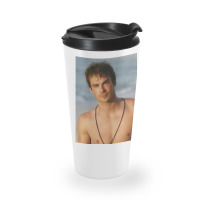 Ian Somerhalder Shirtless Travel Mug | Artistshot