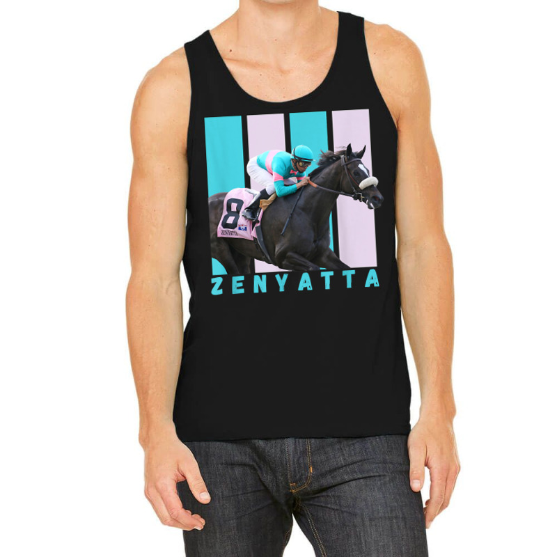 Zenyatta Horse, Thoroughbred, Santa Anita, Del Mar T Shirt Tank Top by cm-arts | Artistshot