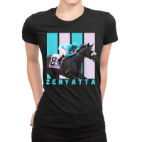 Zenyatta Horse, Thoroughbred, Santa Anita, Del Mar T Shirt Ladies Fitted T-shirt | Artistshot