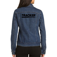 Tracker Boats Marine Ladies Denim Jacket | Artistshot