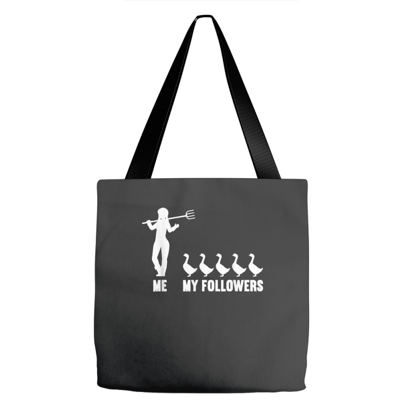 Me And My Followers Woman Ducks Duck Lover Tote Bags | Artistshot