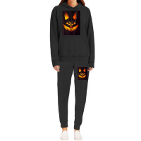 Halloween Cat   Scary Kitty   Creepy Halloween Party Hoodie & Jogger Set | Artistshot