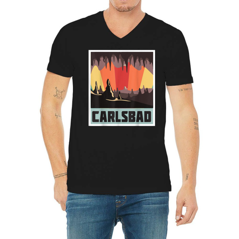 Carlsbad Caverns National Park Souvenir New Mexico Hike V-neck Tee | Artistshot