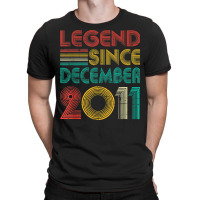 Legend Since December 2011 11th Birthday Gift 11 Years Old T-shirt | Artistshot