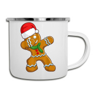 Dabbing Gingerbread Santa Christmas Kids Boys Xmas Cookie Camper Cup | Artistshot